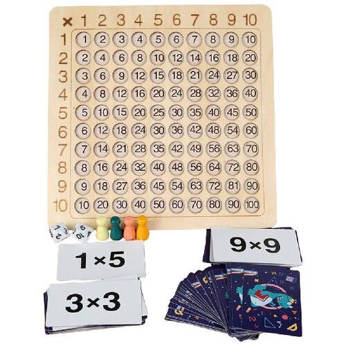 新品Wooden Multiplication Board No OdorJ Montessori Mathemat