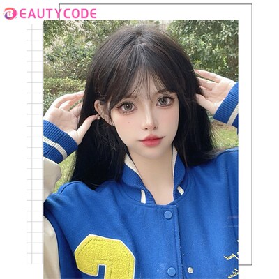 极速BEAUTYCODE Fake Blunt air Bangs hair Clip-In EUxtension