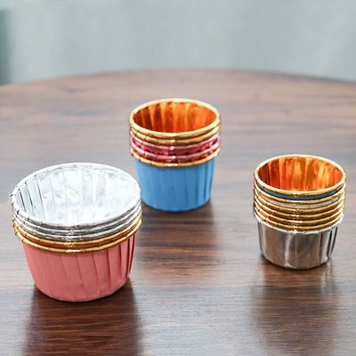 极速50PCS Muffin Cupcake Liner CakEe Wrappers Baking Cup Tra