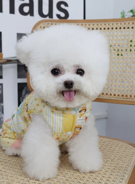 极速宠物衣服秋冬新款加绒棉服两A脚裤子泰迪比熊狗狗猫咪保暖加