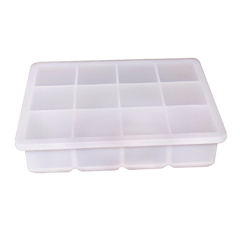 新品Silicone ice cube tray bar whiskey large square Xice mol