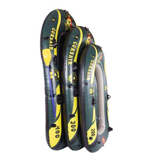 新品皮划艇家用皮筏艇充t气漂流橡皮艇单人硬艇儿童特厚加厚橡皮