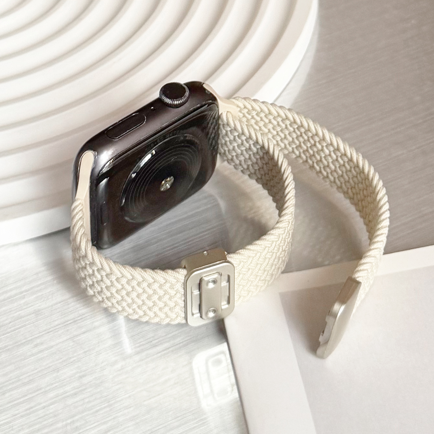 适用iwatch表带S11编织尼龙磁吸