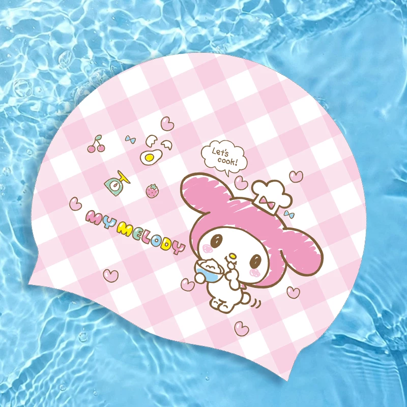 洲克硅胶泳帽防水护发护耳女儿童长发不勒头防滑粉色美乐蒂游泳帽,运动/瑜伽/健身/球迷用品,泳帽,淘宝优惠券,粉丝福利购,淘宝优惠卷