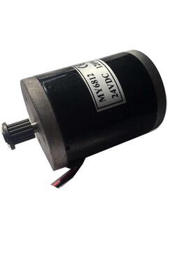 12V100W高速电机12伏100W电动车电机马达直流小电机24V120W同步带