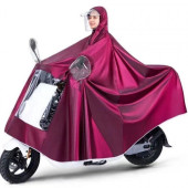 雨衣摩托车特大号雨衣电动车加大加厚单人双人男女遮脚防暴雨雨披