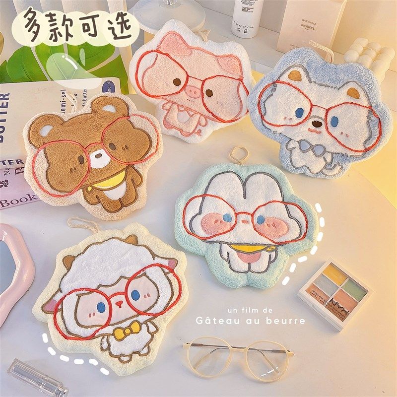 可爱动物擦手巾家用化妆室厕所儿童女孩小号毛巾厨房抹布学生卡通,家庭/个人清洁工具,厨房擦手巾,淘宝优惠券,粉丝福利购,淘宝优惠卷