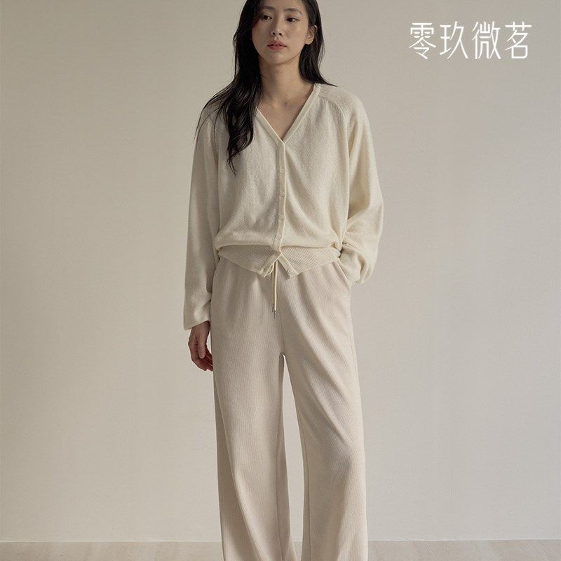 零玖微茗韩微胖mm职业长裤大码休闲灯芯绒开叉直筒阔腿裤女78462,女装/女士精品,大码裤装,淘宝优惠券,粉丝福利购,淘宝优惠卷