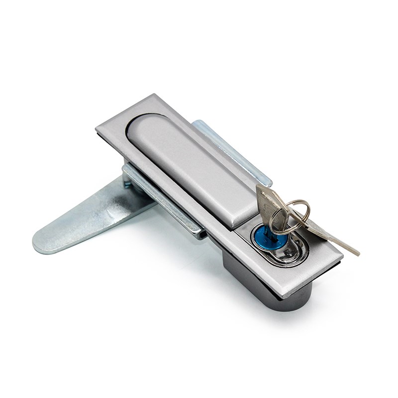 戴姆克五金MS618配电箱网络机箱柜门平面锁方型带钥匙门柜锁配件