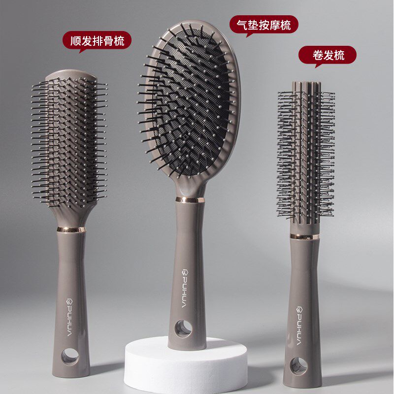 梳子女士专用气垫梳蓬松排骨造型气囊梳家用头皮按摩梳脱发经络梳