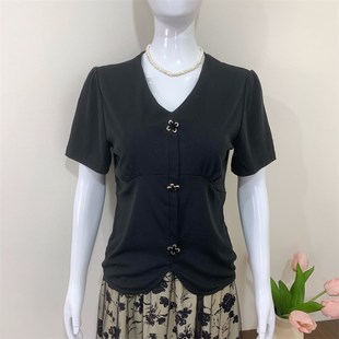 妈妈装夏季套装连衣裙短袖上衣中老年女小衫时尚半身裙两件套薄款