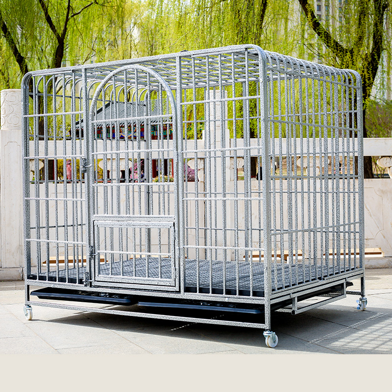 狗笼L大型犬M中型犬小型犬狗笼子阿拉斯加拉布拉多包邮宠物狗笼笼