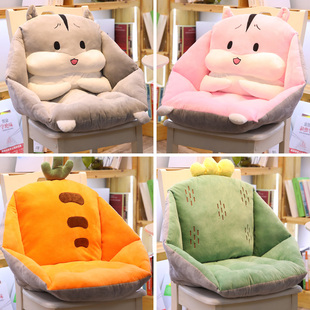 椅子坐垫办公室久坐靠背靠垫一体超软电脑椅屁股全包连体加厚宿舍