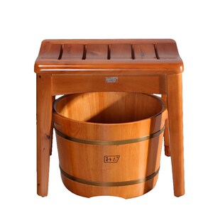 朴易实木板凳方凳换鞋凳家用凳子简约柏木浴足凳化妆凳浴室木凳