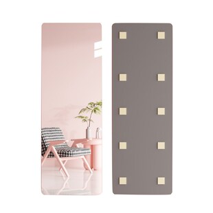 小镜子贴墙自粘免打孔亚克力化妆镜贴墙卫生间宿舍高清全身穿衣镜