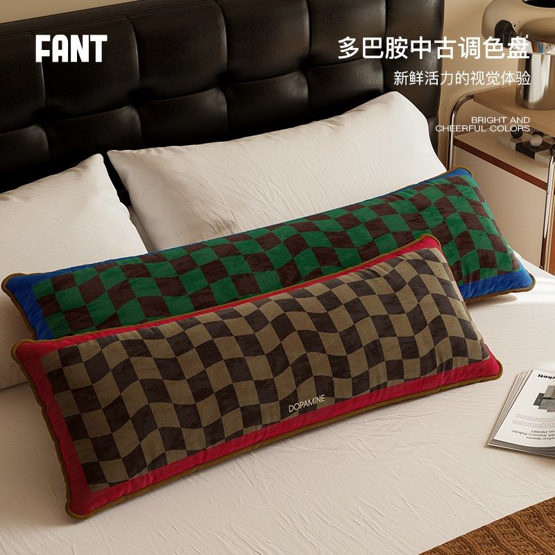 午后柏林中古风宿舍女生夹腿睡觉专用抱枕轻奢高级感床上长条枕头