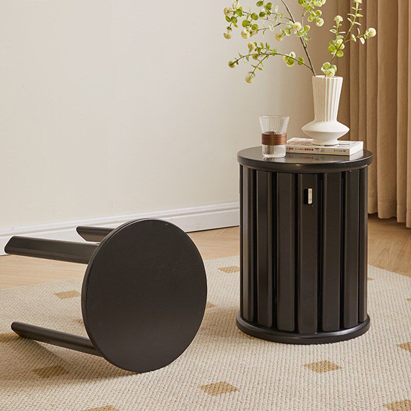 实木圆凳可叠放家用餐桌凳吃饭凳子四把木板凳多功能叠叠乐组合凳,住宅家具,组合凳,淘宝优惠券,粉丝福利购,淘宝优惠卷