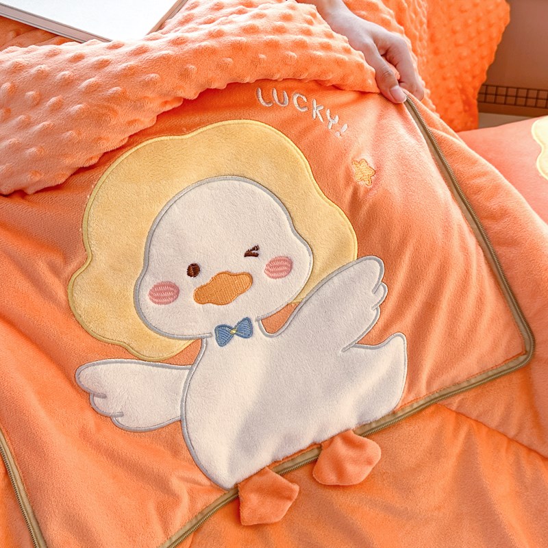 抱枕被子两用加厚豆豆绒午睡毯办公室枕头被汽车载靠枕折叠二合一