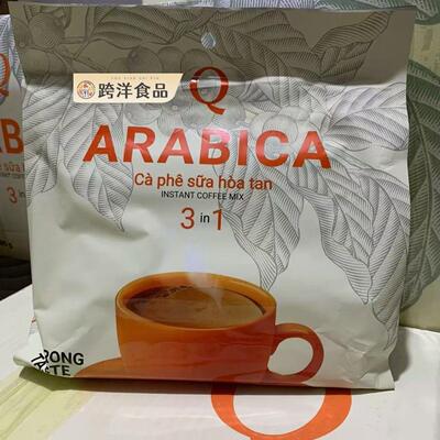 越南Q牌咖啡arabica三合一速溶咖啡粉480g24条阿拉比拉香浓特浓