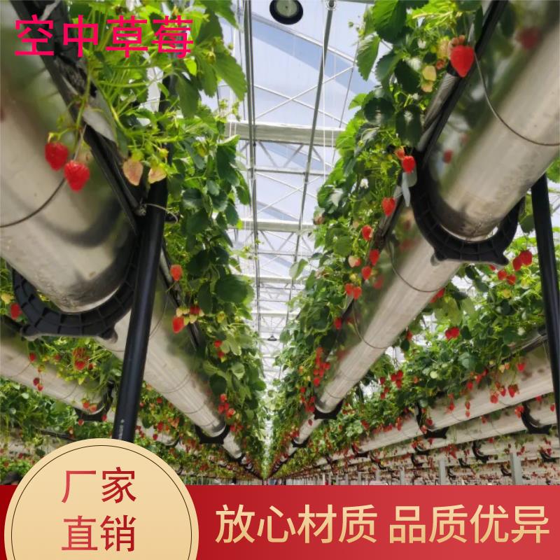 无土栽培种植设备立体式种植槽空中大棚种植槽立体空中草莓种植槽