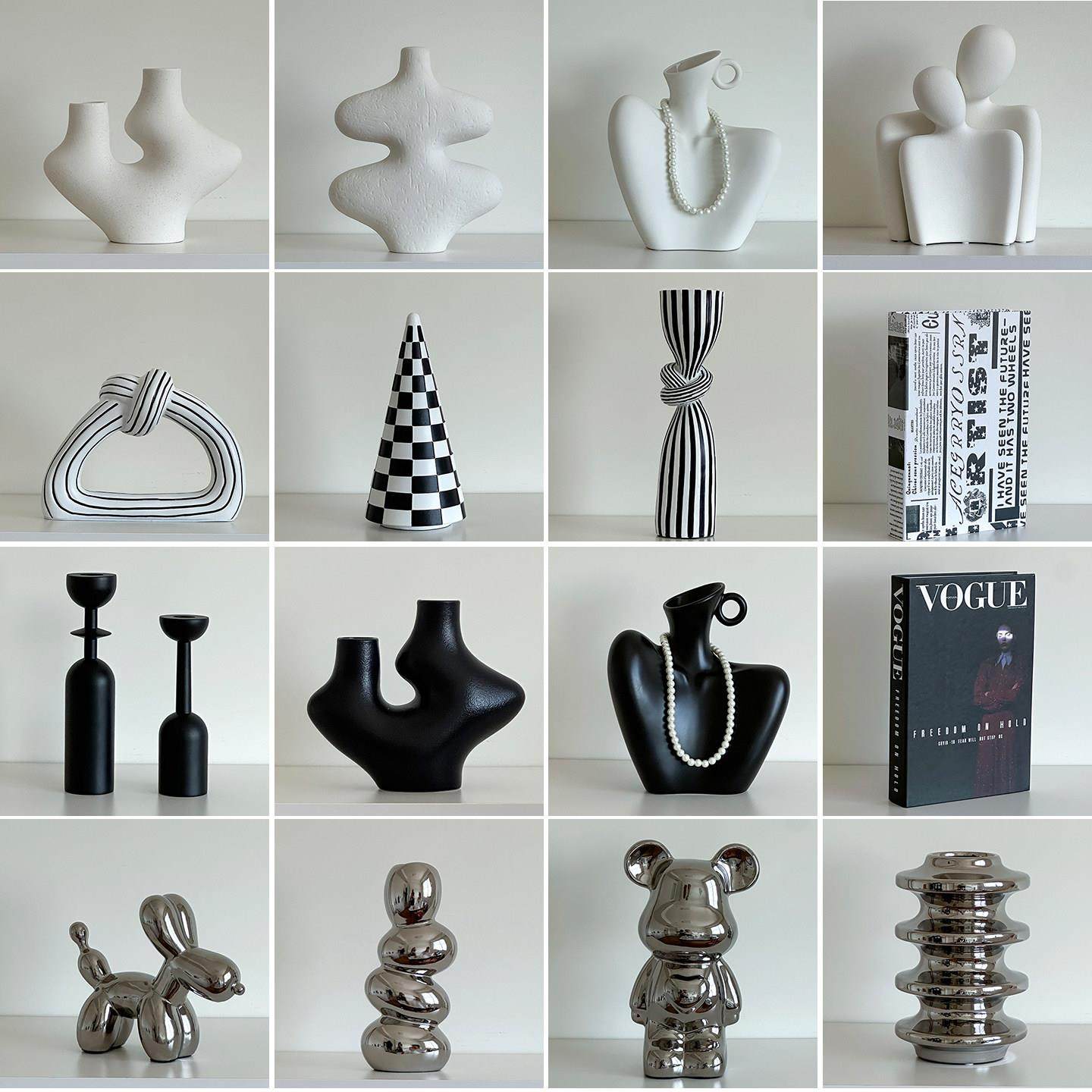 现代软装饰品暴力熊家居客厅酒柜电视柜玄关柜摆件背景墙拍照道具,家居饰品,装饰摆件,淘宝优惠券,粉丝福利购,淘宝优惠卷