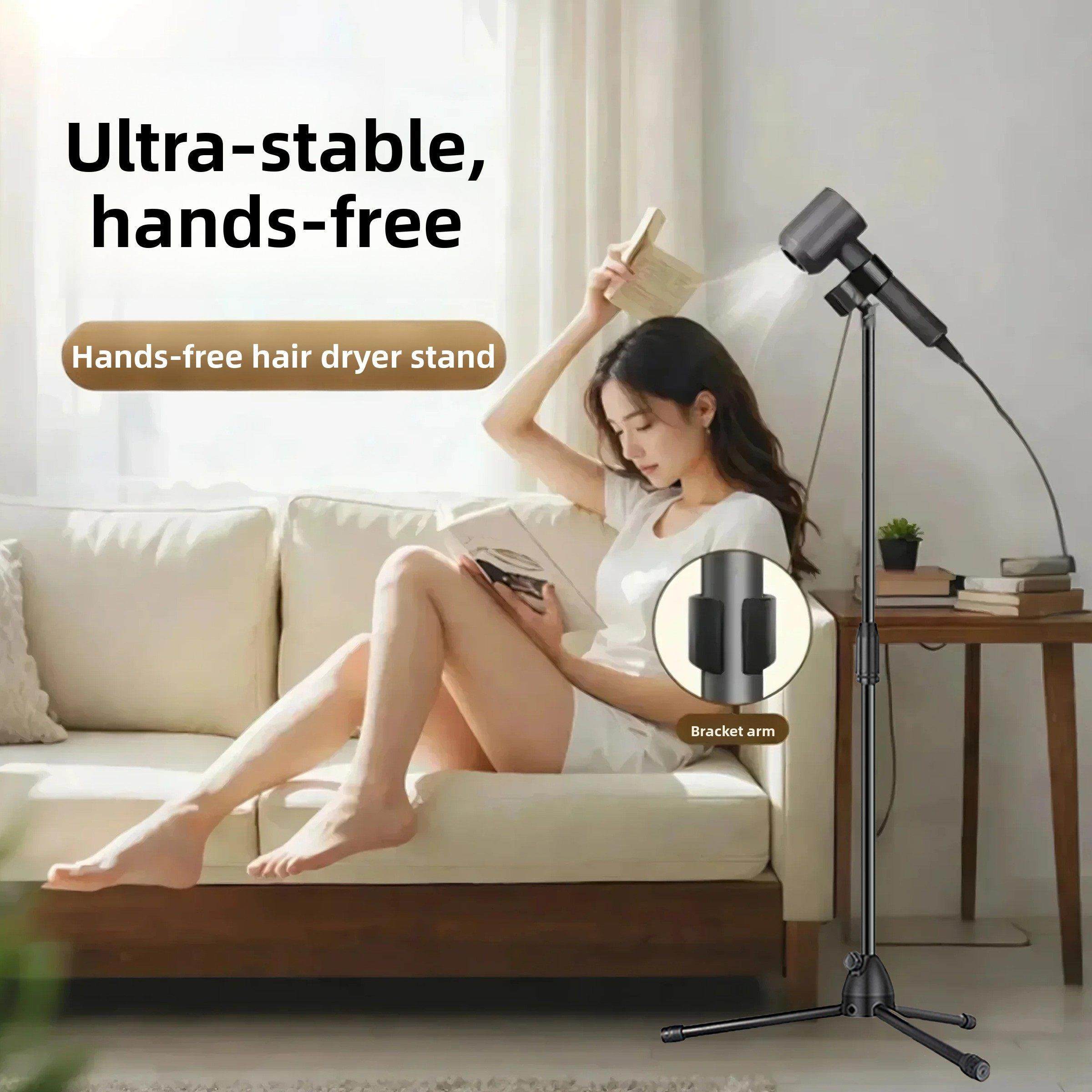 加重吹风机支架落地懒人吹头发神器电吹风置物架解放双手风筒架子,家庭/个人清洁工具,吹风机置物架,淘宝优惠券,粉丝福利购,淘宝优惠卷