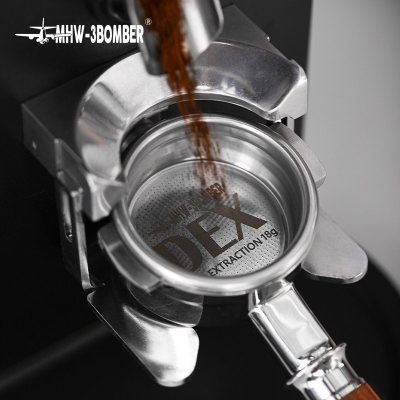 MHW-3BOMBER轰炸机DEX精密粉碗58mm意式咖啡机萃取手柄配件18/20g