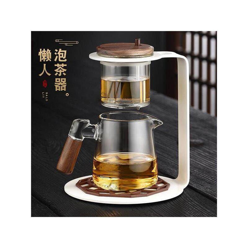 办公室泡茶神器个人专用飘逸杯一键过滤懒人茶具公道杯家用套装厂