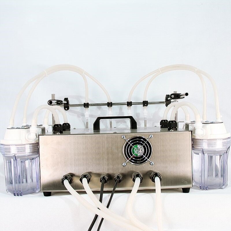 灌装机小型全自动四头60瓦智能数控白酒液体定量分装设备机械