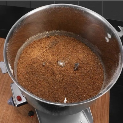 商用不锈钢粉碎机家用电动小型药材磨粉机超细打粉机核桃800克