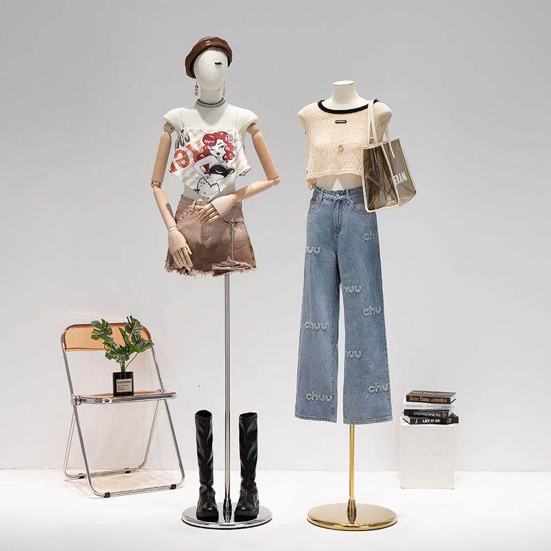 服装店女模特展厅假人衣