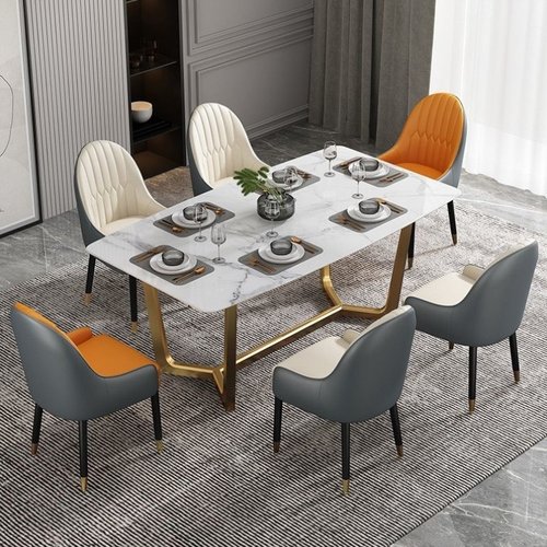 轻奢餐椅家用现代实木简约软包餐厅岛台靠背凳皮椅酒店高级桌椅子