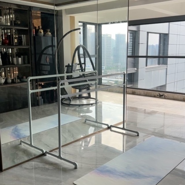 舞蹈把杆家用移动式练舞房健身压腿跳舞儿童专业教室成人舞蹈瑜伽