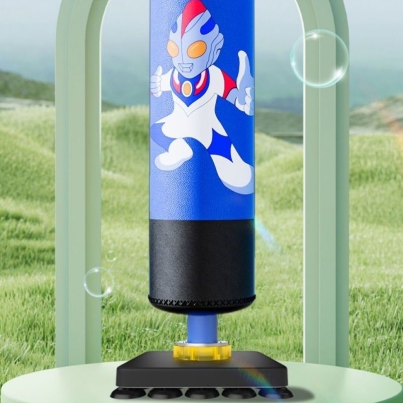 儿童拳击沙袋家用健身器材散打跆拳道训练成人不倒翁立式沙包袋