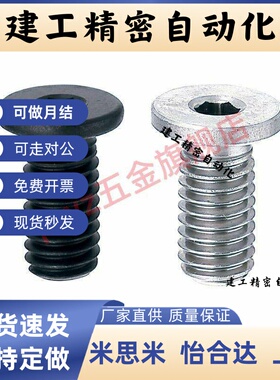 超短头内六角螺丝 极低头螺钉CBSS2/2.5/3-4/5/6/8/10/12/16
