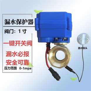 家用漏水保護g器 前置過濾器使用 銅閥 可多探頭傳感器通 軟水機