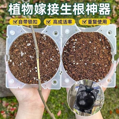 植物高压嫁接盒果树花木多功能扦插嫁接家用神器高空压条嫁接工具