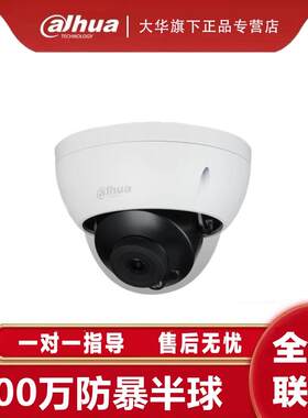 大华400W红外防暴半球录音监控POE网络摄像机DH-IPC-HDBW2433R-AS