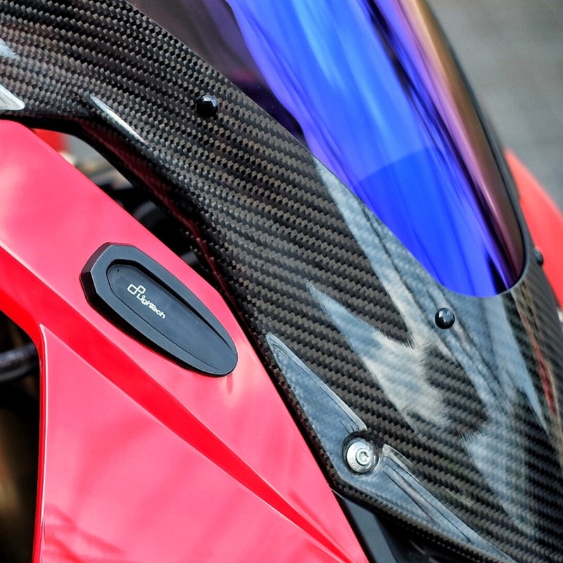 适用于宝马S1000RR/M1000RR后视镜装饰盖后照镜隐藏底座镜码饰盖