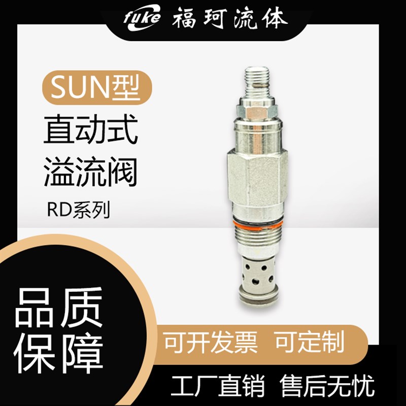 SUN型直动式溢流阀RD系列RDDA/RDBA/RDHA/RDFA - 实物图