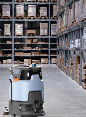 T3Plus商用智能清洁机器人工业工厂车间仓库停车场全自动洗地尘推