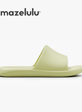 amazelulu浴室拖鞋女2025新款厚底踩屎感防滑防臭家居室内凉拖鞋