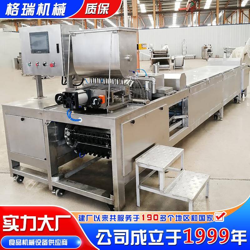 全自动牛肉丸子流水线设备 不锈钢火锅虾滑生产线 包心鱼丸加工