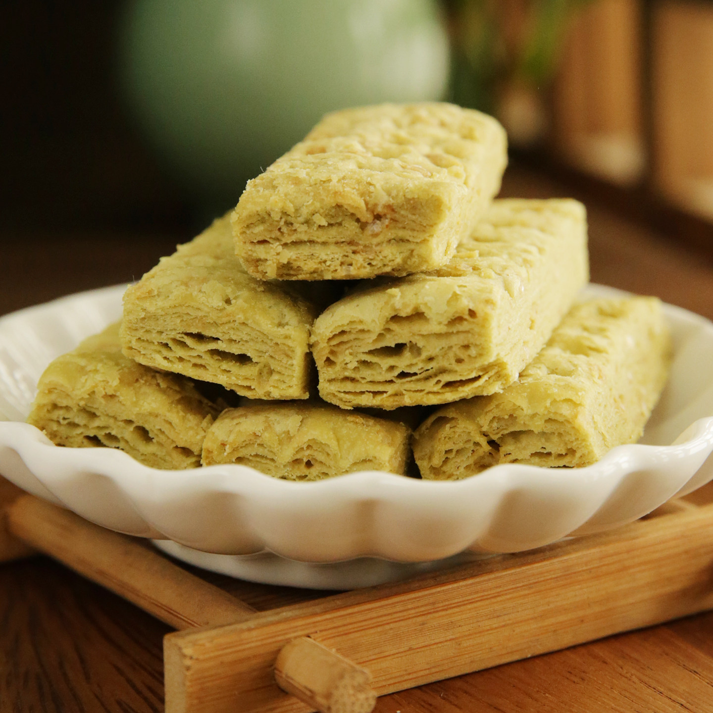 聚景园龙井茶酥含药食同源原料