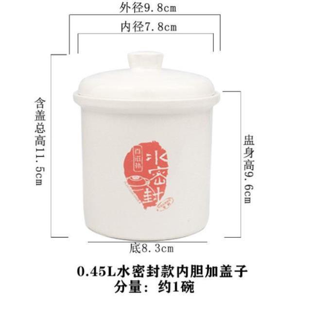 2024原装大小内胆燕窝汤炖罐碗家用隔水炖盅陶瓷带盖子电炖锅配件