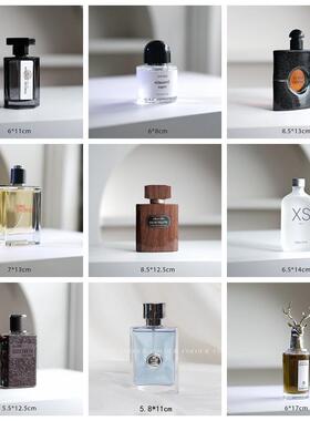 【男士香水】样板房衣帽间摄影道具摆件黑白灰简约网红装饰品道具