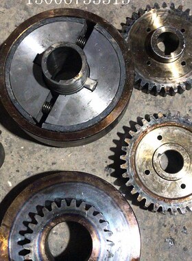 立钻Z5180Z5163配件电机联轴器齿轮M3.5 Z2R2 外径84内孔38