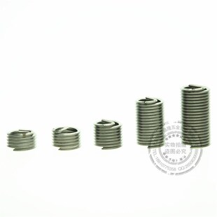 不锈钢304加长钢丝螺套护套螺纹丝套螺牙A护套M6*1.0M8*1.25*4d*5