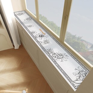 窗台窄边防护垫飘窗垫边沿保护垫防滑硅藻泥吸水防尘垫子阳台改造