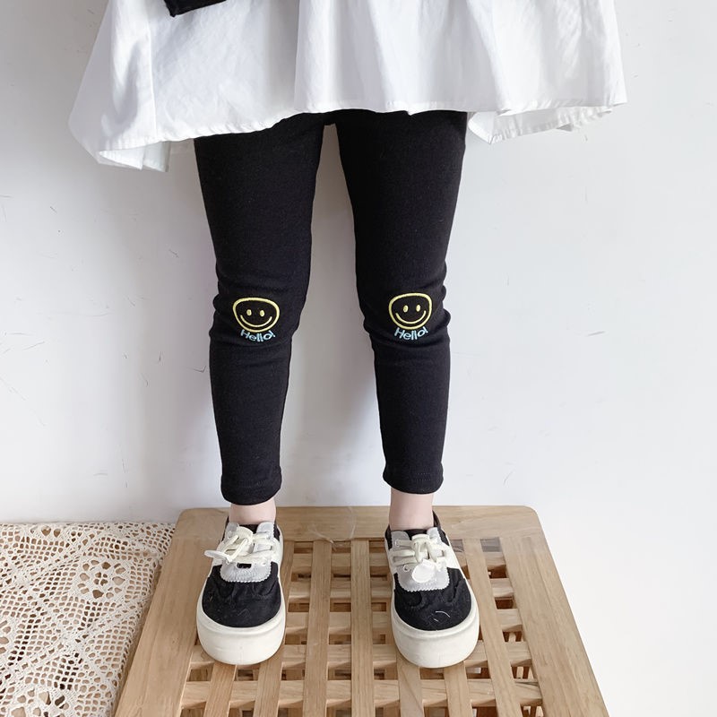 女童打底裤2022新款春秋外穿棉裤子儿童休闲裤洋气裤子宝宝长裤